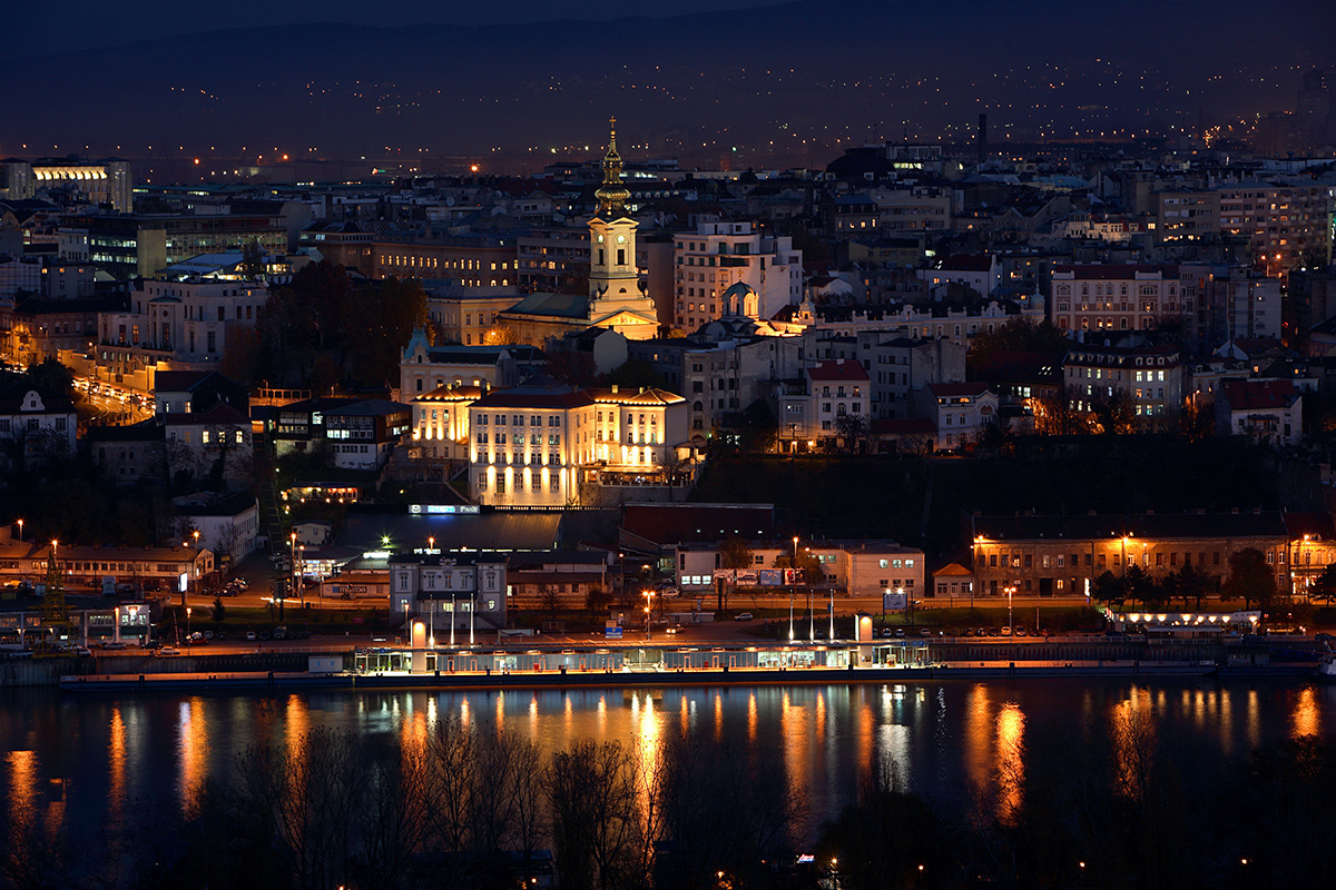 A night in Belgrade